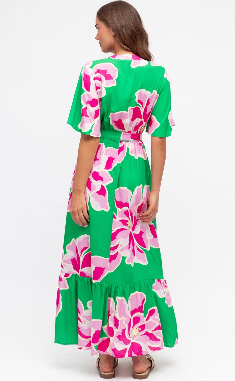 Madison Hibiscus Dress